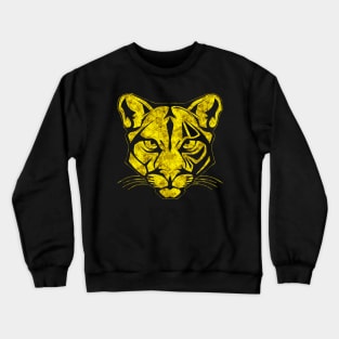 Mountain Lion / Cougar / Majestic Intrepid Beast Crewneck Sweatshirt